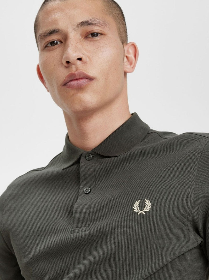 FRED PERRY POLO M6000 VERDE / AVENA