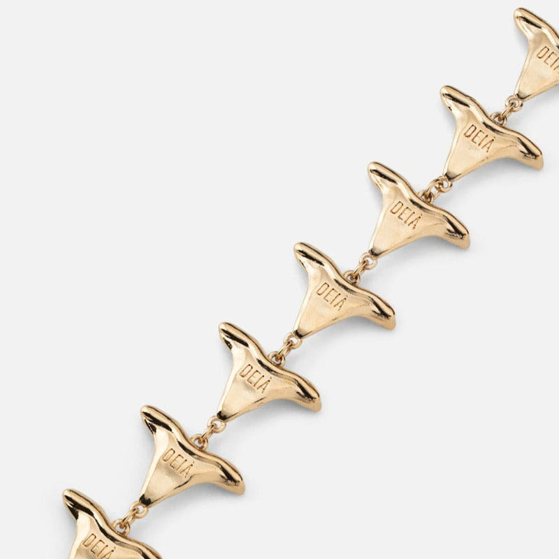 Cas Deià DEEP BLUE NECKLACE Necklaces One Size / Gold 42089762783416