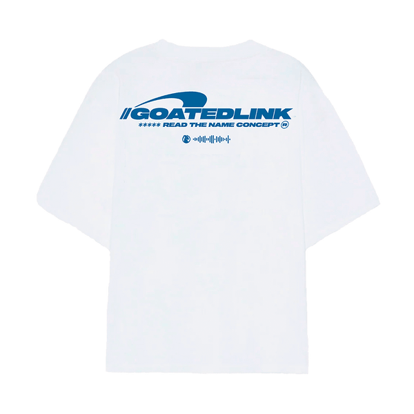 Goated READ THE SONGS TEE - WHITE Tees