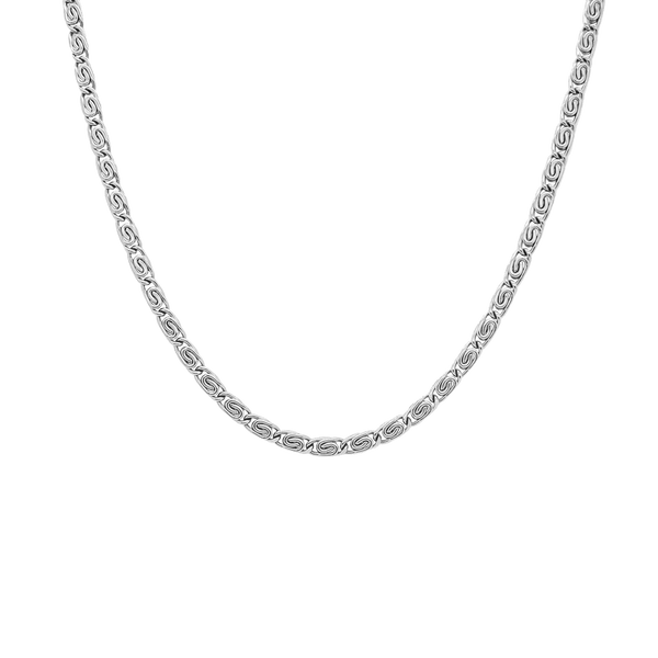 Lost Gen Club NUSA CHAIN Necklaces 50 cm / Silver NUS-NEC-SIL