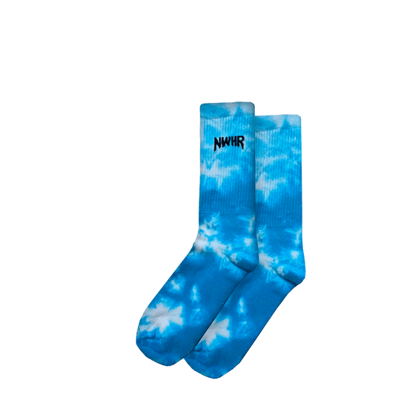 NWHR TIE DYE BLUE Socks