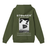 Stooner SKATER DESIGN - MILITARY GREEN Hoodies