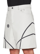 Warburton CROSSED GREY SHORTS Shorts