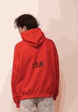 7 AM TECHNO RED Hoodies One Size / Red 43427740254365