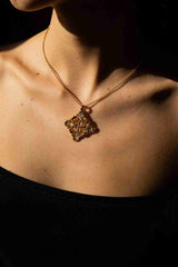 Cas Deià CALATRAVA NECKLACE Necklaces One Size / Gold CALATRABAU