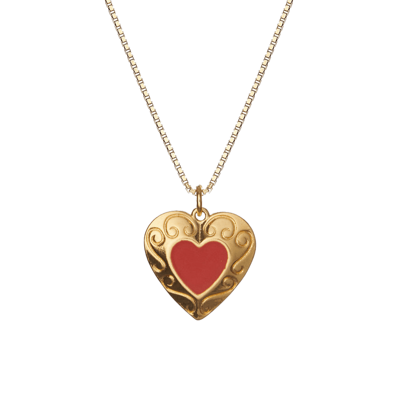 Cas Deià LOTTA LOVE / CORAL NECKLACE Necklaces One Size / Gold CCAURJ