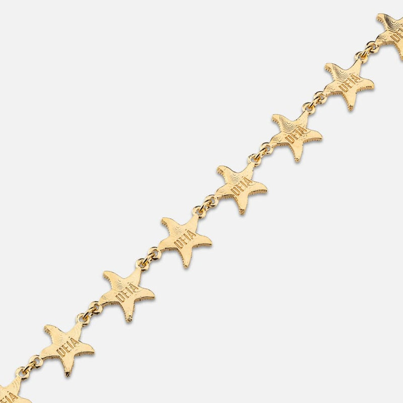 Cas Deià STARFISH NECKLACE Necklaces Gold 42090648338616