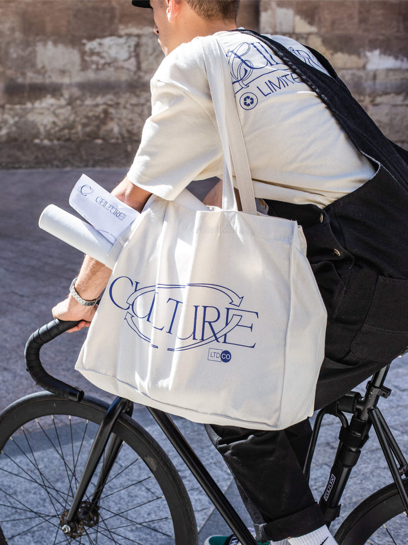 Culture Limited CYCLIC BAG Tote Bags White cyclic-bag