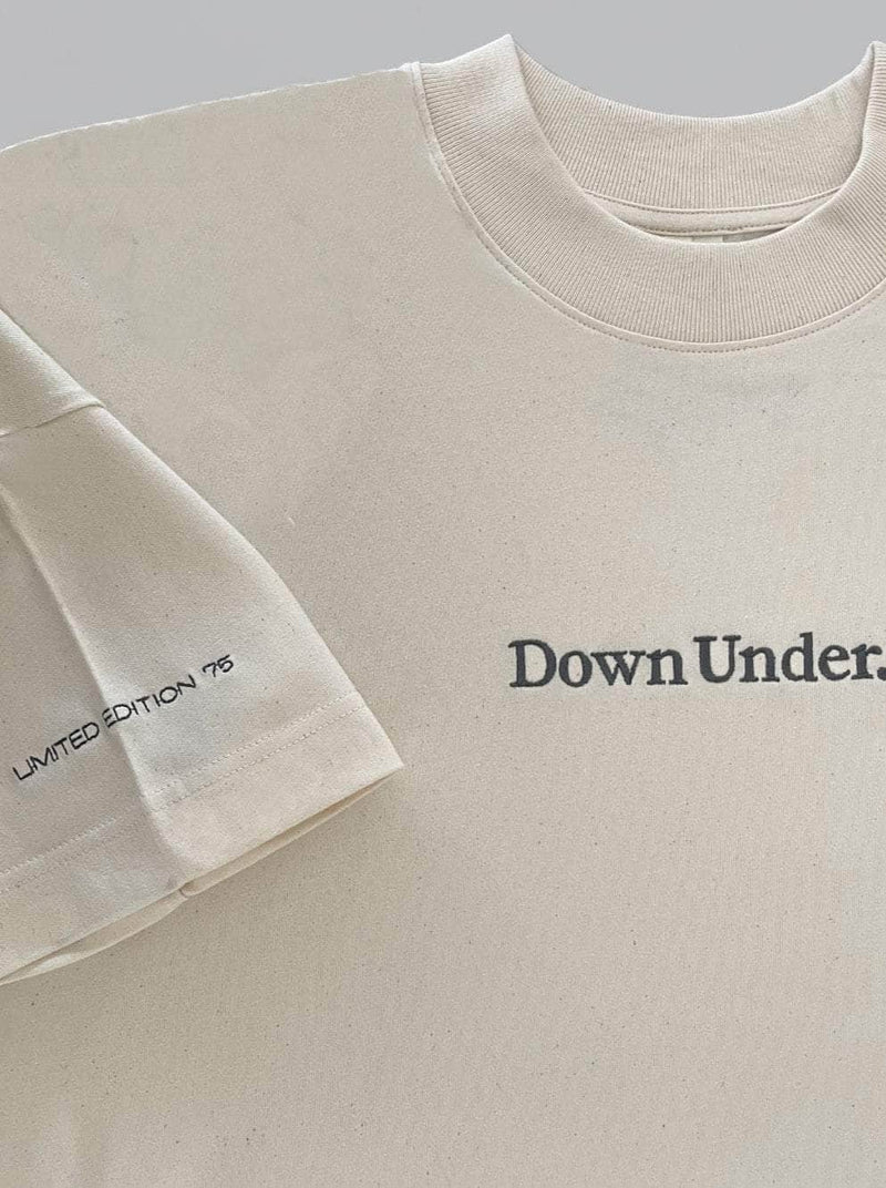 Down Under SHARK CREAM TEE Camisetas