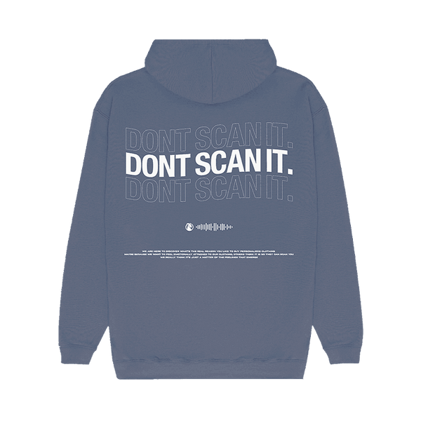 DON'T SCAN HOODIE - AIRFORCE BLUE