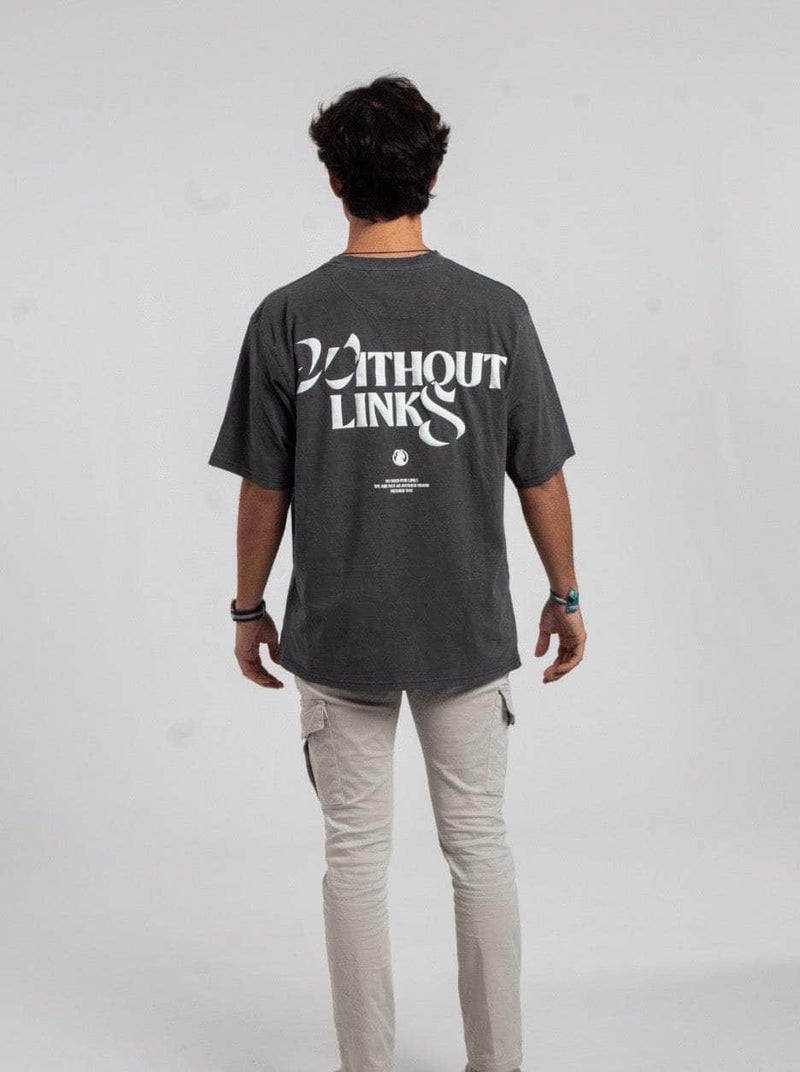 Goated WITHOUT LINKS TEE - BLACK OYSTER Camisetas