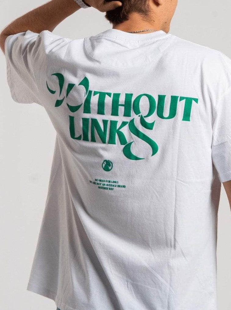 Goated WITHOUT LINKS TEE - WHITE Camisetas