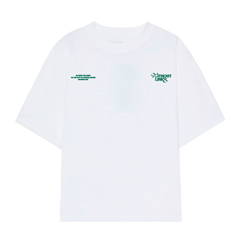 Goated WITHOUT LINKS TEE - WHITE Tees