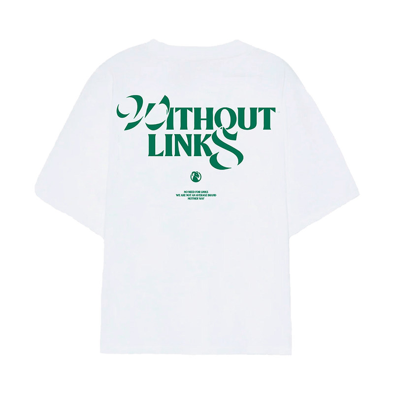 Goated WITHOUT LINKS TEE - WHITE Tees