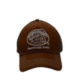 Heartbreak Hotel STUCK IN THE PAST HAT Caps One Size / Brown HH54