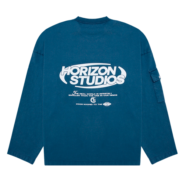 Horizon STEEL BLUE "TO THE WORLD" CREWNECK Crewnecks
