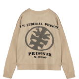 IERO FEDERAL PRISION KNITTED BEIGE Sweaters