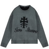 IERO JUDGAMENT KNITTED GREY Sweaters