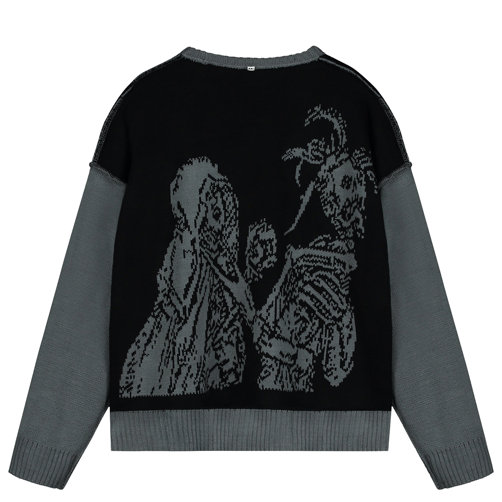 IERO JUDGAMENT KNITTED GREY Sweaters