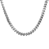 Lost Gen Club La CUBANA CHAIN Necklaces One Size / Silver CUB-NEC-SIL
