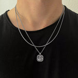 Lost Gen Club SAVIOR NECKLACE Necklaces One Size / Silver SAV-NEC-SIL