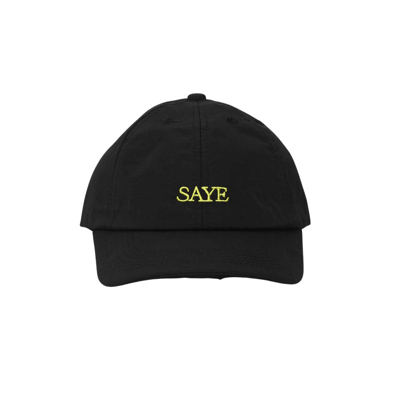 Saye SAYE CAP BLACK Caps One Size / Black HAT-01-BLACK