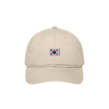 Sseom KOREAN FLAG BEIGE DAD HAT Caps Beige 4870932_12692
