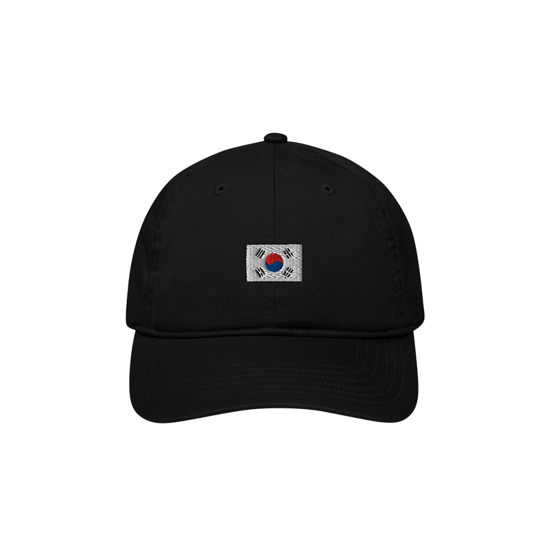Sseom KOREAN FLAG BLACK DAD HAT Caps Black 3418755_12689