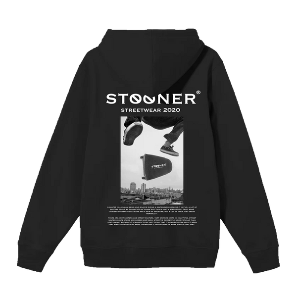 Stooner SKATER DESIGN-BLACK Hoodies