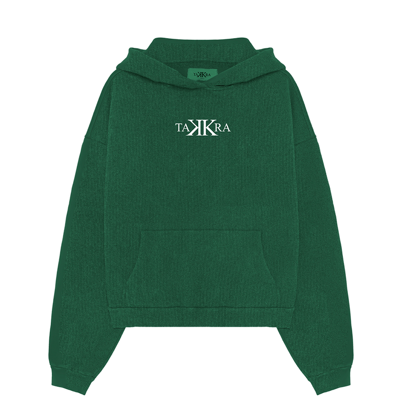 Takkra WINGS CLASSIC HOODIE Sudaderas con Capucha S / Verde Oscuro HDWNOGSxx