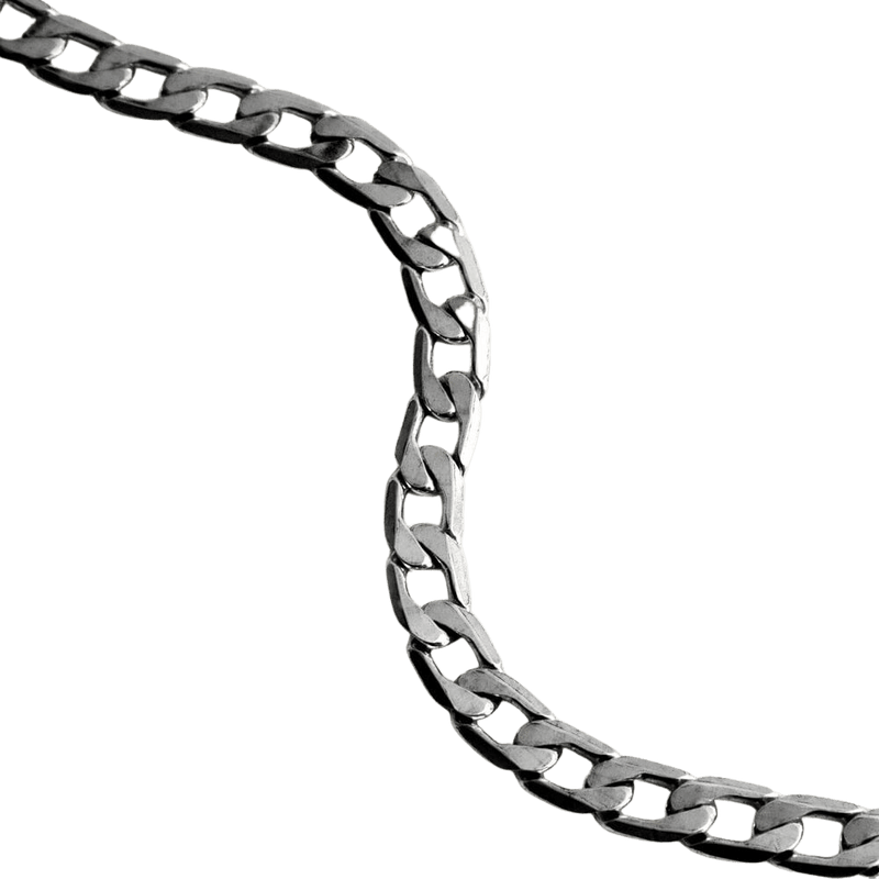 TwoJeys TWOJEYS CUBAN CHAIN Chains One Size / Silver CUBANCHAIN