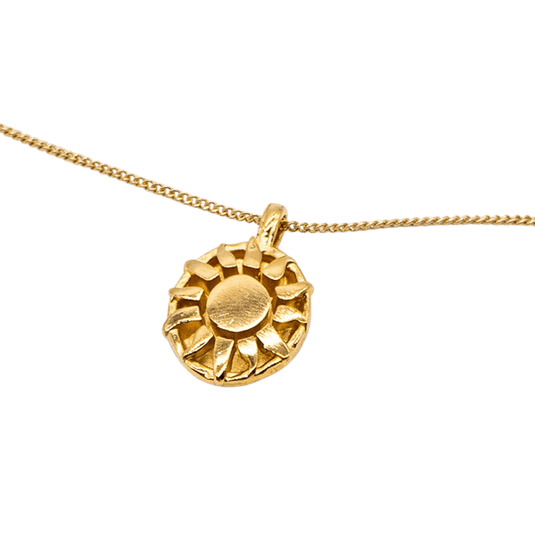 TwoJeys TWOJEYS ENDLESSLY SUN NECKLACE GOLD Necklaces One Size / Gold ENDLESSLYSUNNECKLACEGOLD