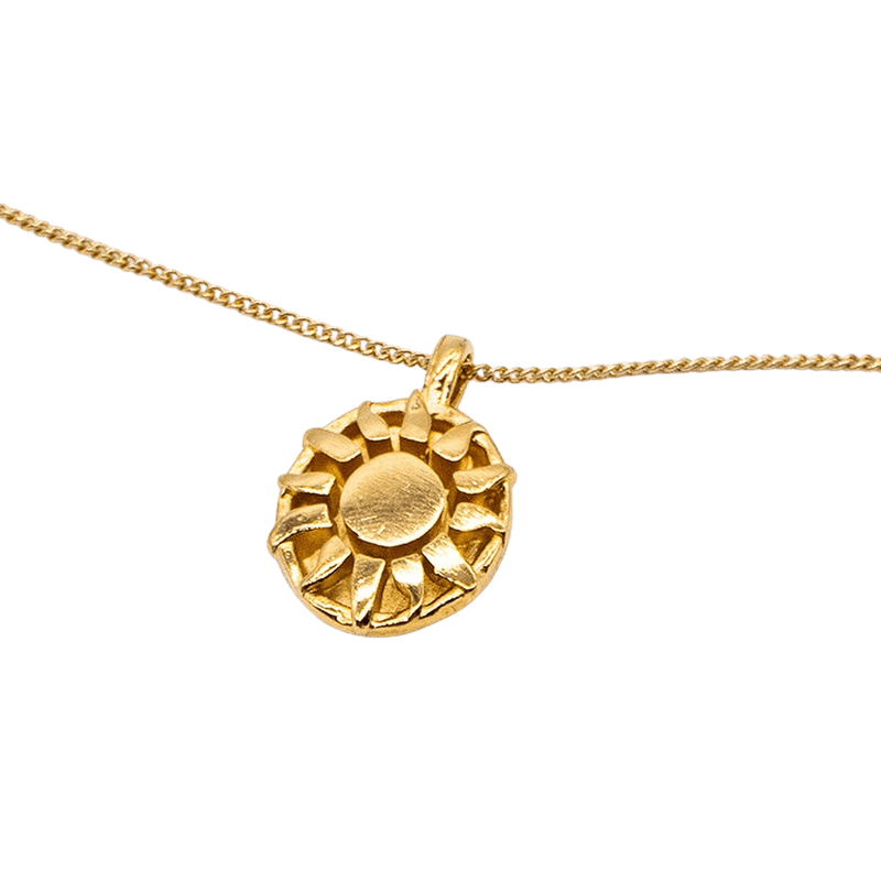 TwoJeys TWOJEYS ENDLESSLY SUN NECKLACE GOLD Necklaces One Size / Gold ENDLESSLYSUNNECKLACEGOLD